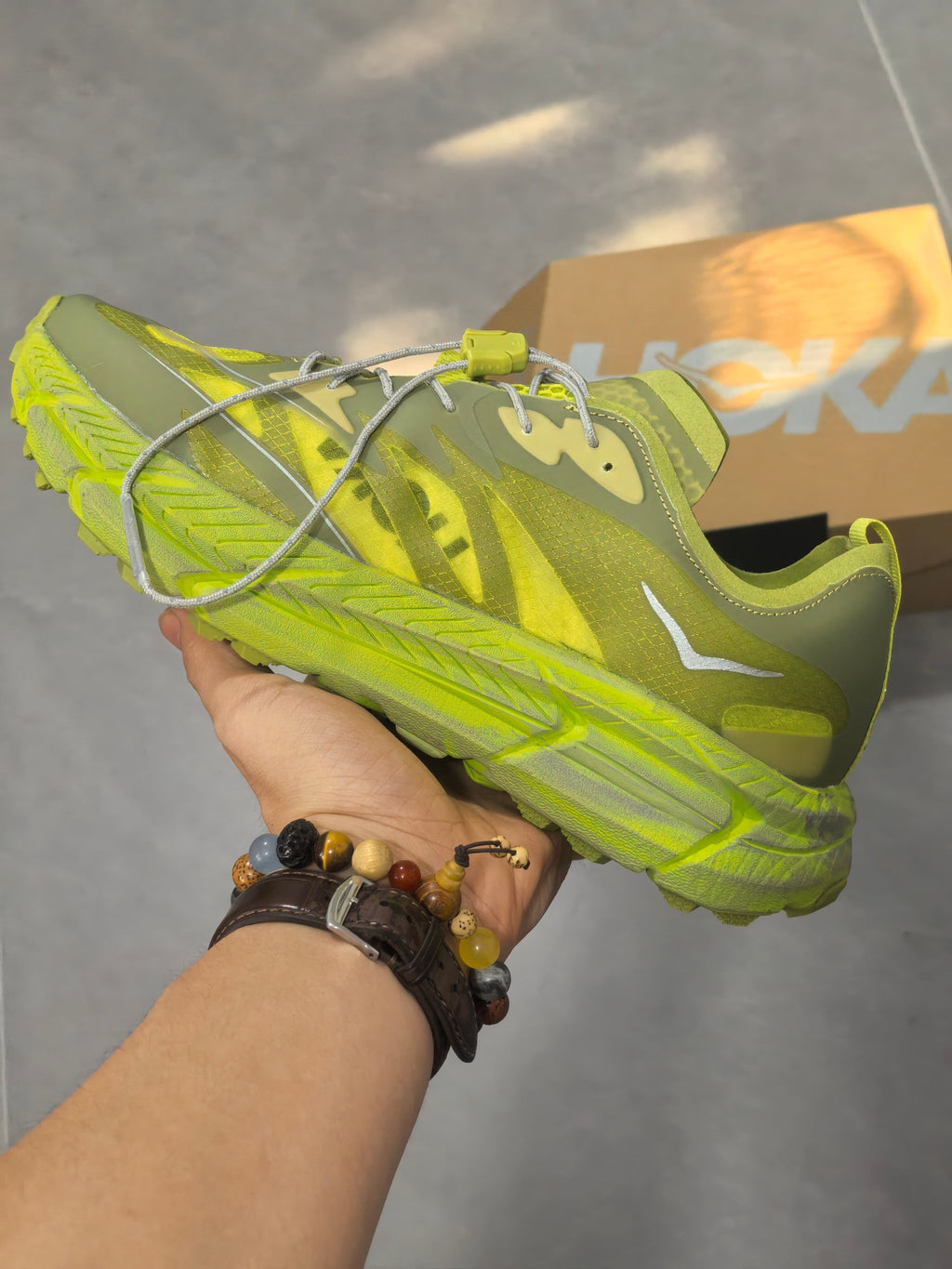 HK® Mafate Speed 2 – Neon Surge Trail Runners