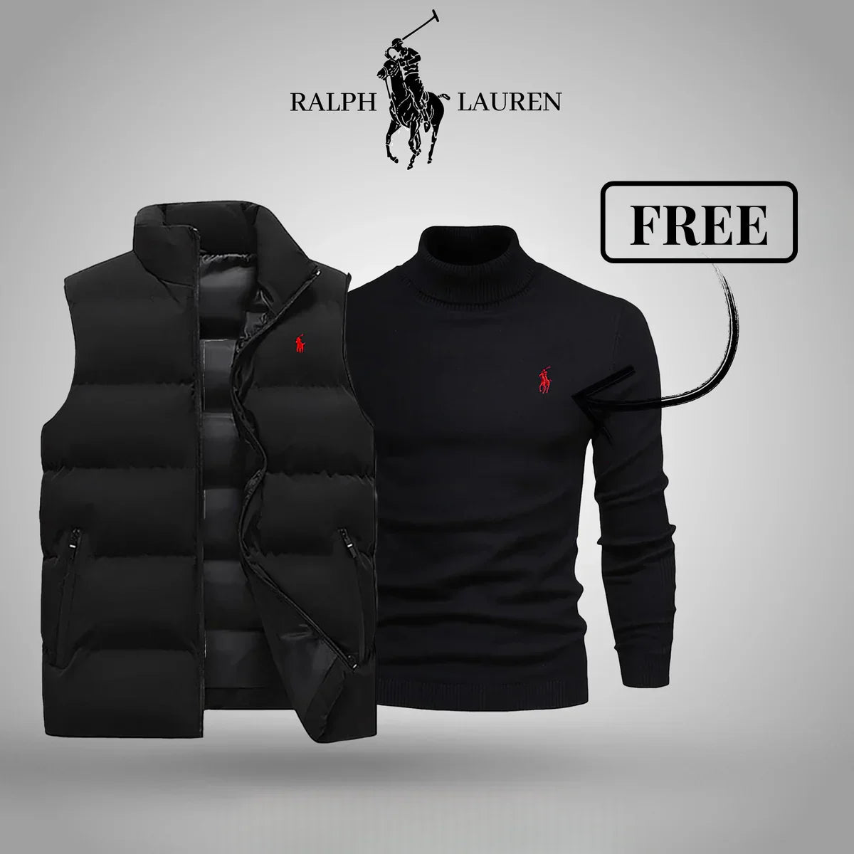 RL Vest + Free Sweater (Flaireve)
