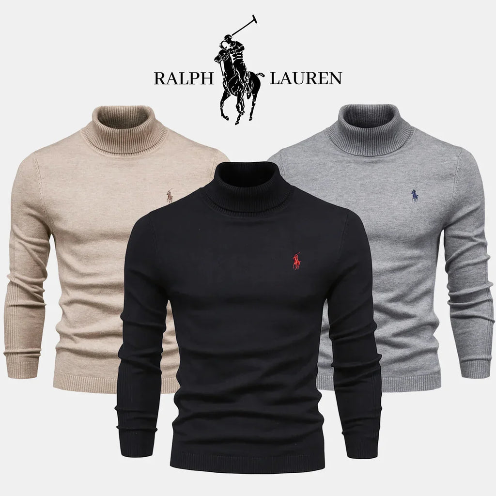 Elegant Men's Turtleneck Sweater