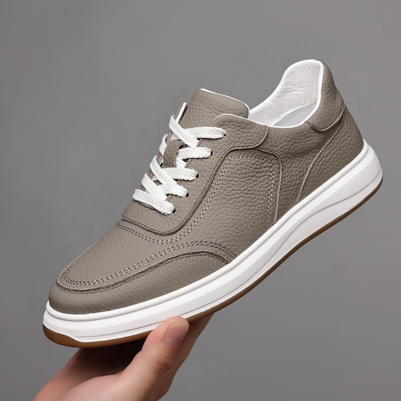Men's Casual Leather Sneakers