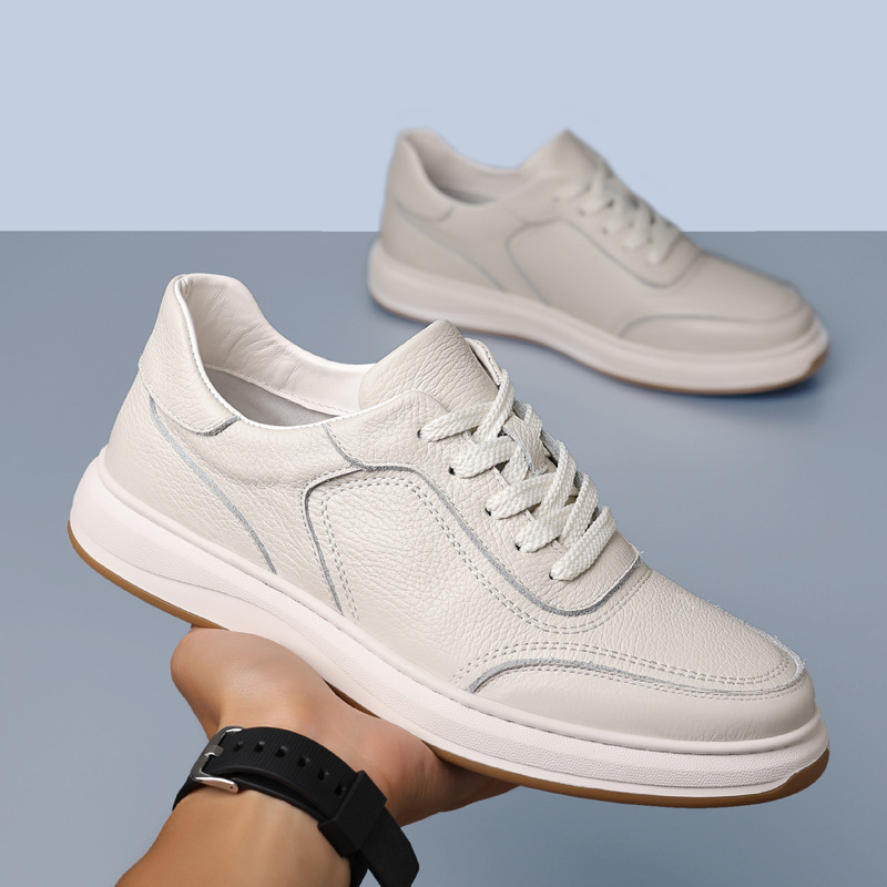 Men's Casual Leather Sneakers