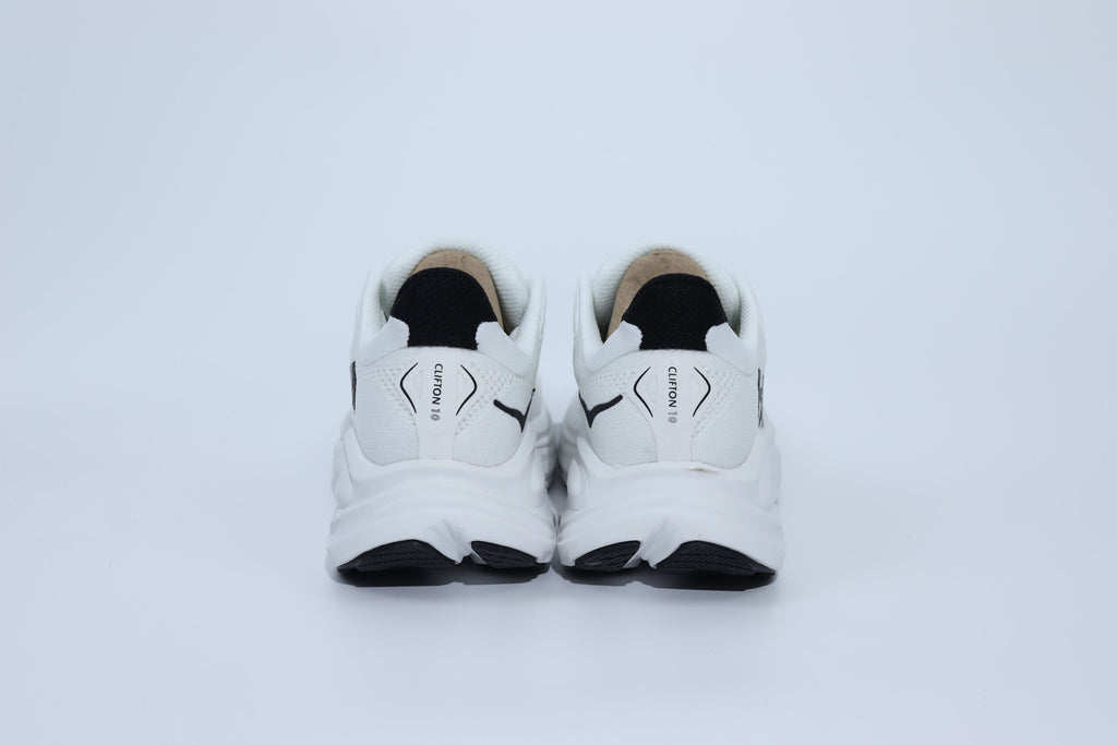 Clifton 10 - HK Unisex Sneakers - White Black