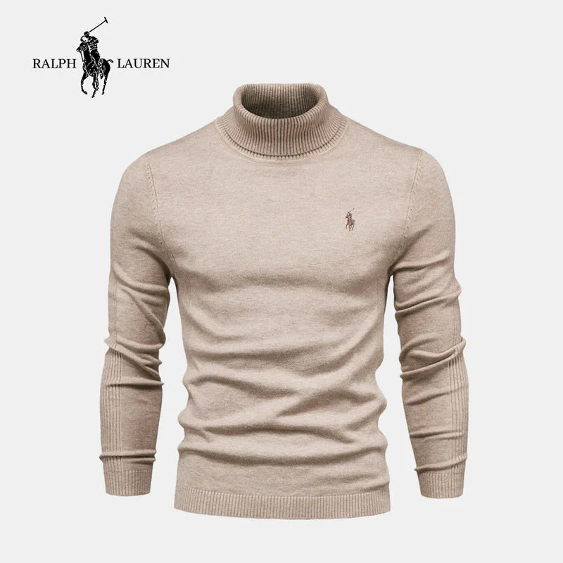 Elegant Men's Turtleneck Sweater