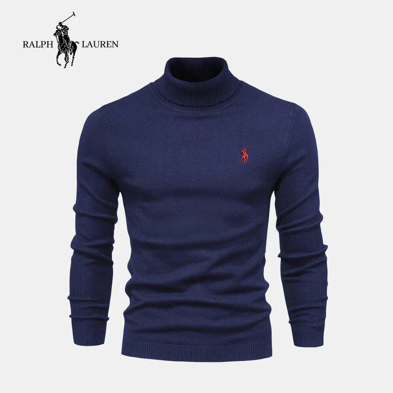 Elegant Men's Turtleneck Sweater