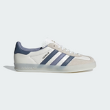 Gazelle Indoor – White & Blue Fade Stripes