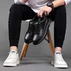 Elite Embossed Men's Luxury Sneakers