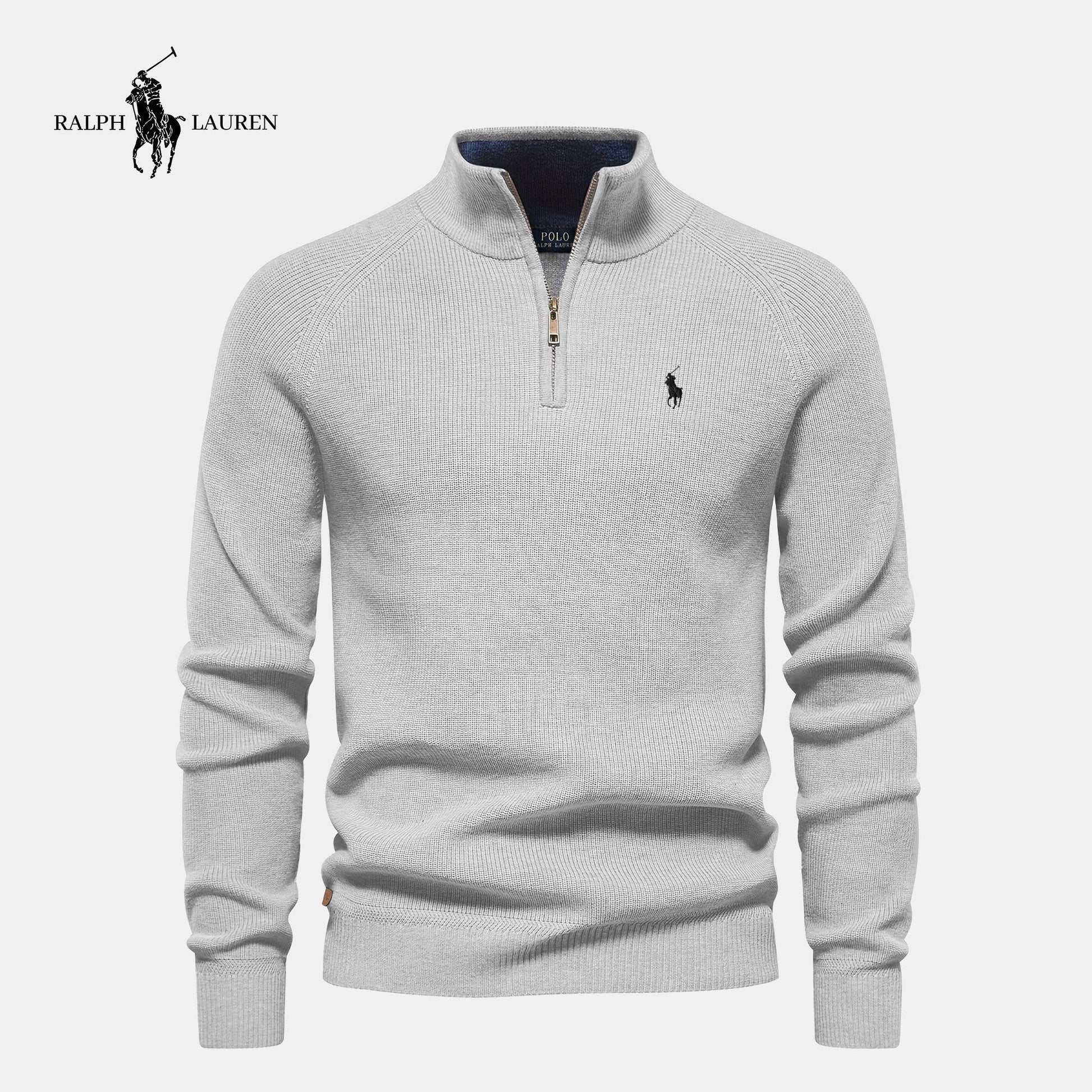 RL® Men’s Half-Zip Knit Sweater