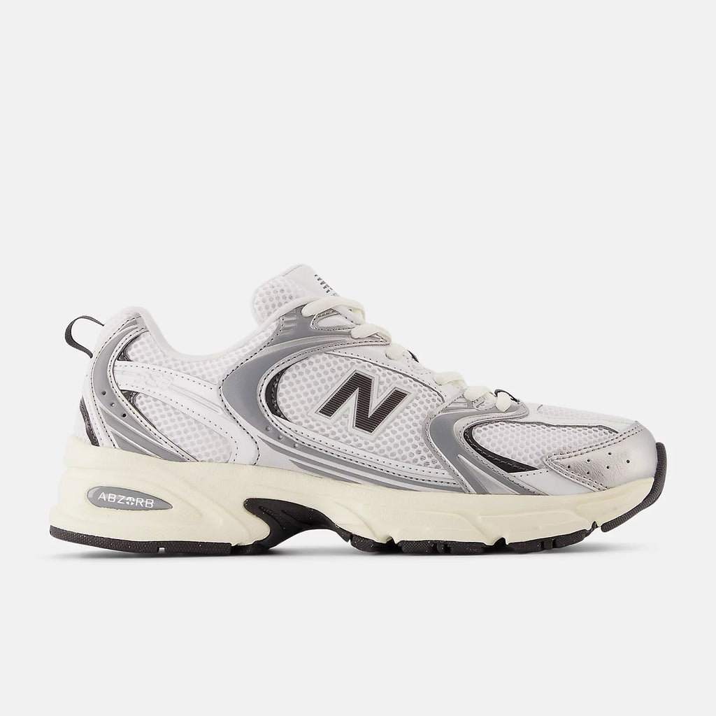 NB 530 - METALLIC SILVER with BLACK CEMENT